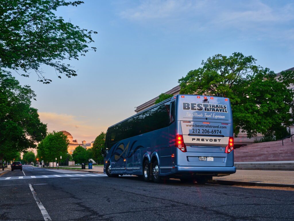 BTT charter bus 56 passenger