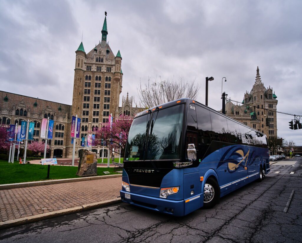 BTT charter bus